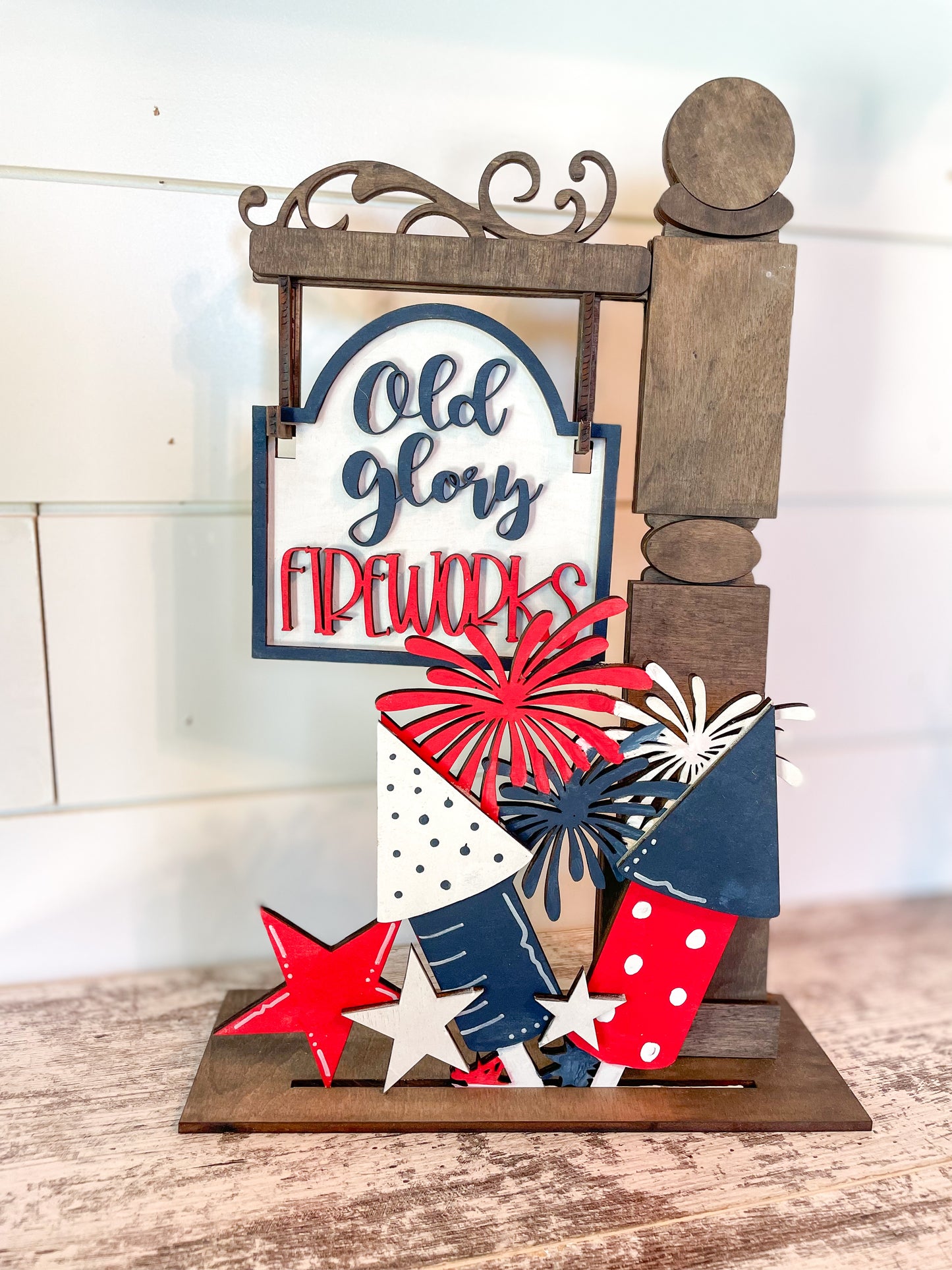 Old Glory Fireworks DIY Post Interchangeable