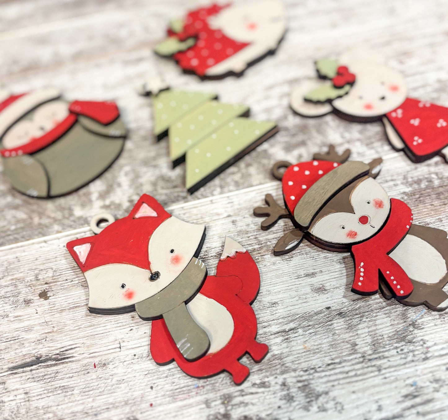 Woodland Ornament Set DIY Kit