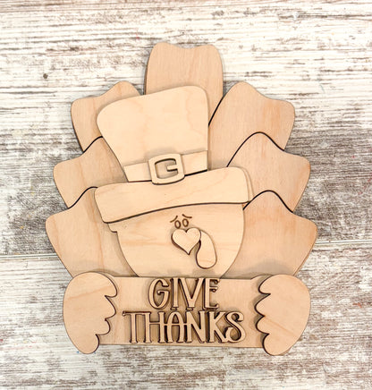 Turkey Give Thanks DIY Kit