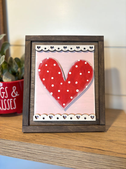 Valentine’s Day Trio Signs DIY Kit