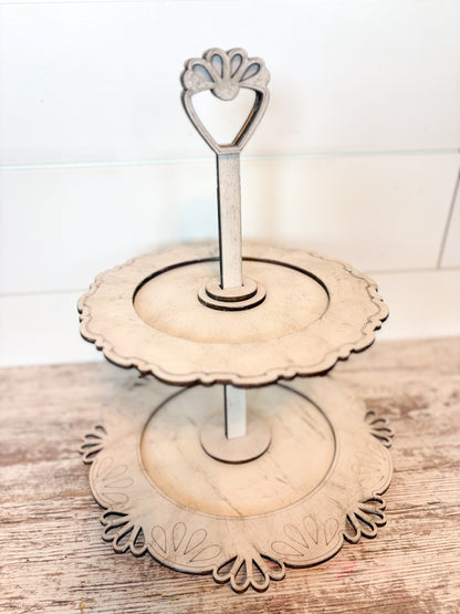 Decorative Tray DIY Kit | Farmhouse Wood Tray