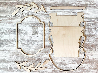 Porch Leaner Interchangeable Bucket DIY Kit