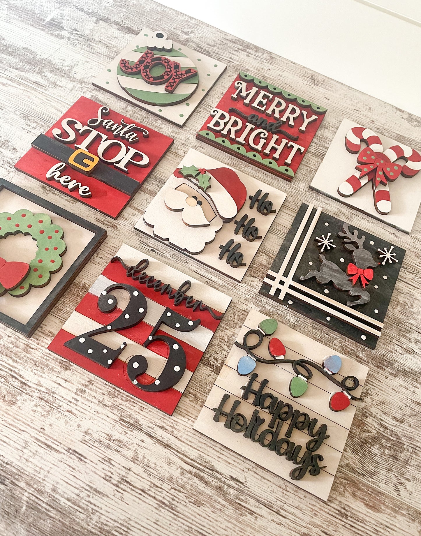 Christmas Mini DIY Signs