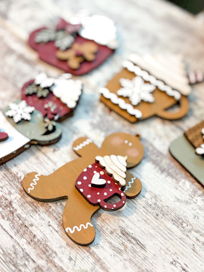 Hot Cocoa Ornament Set DIY Kit