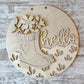 Hello Spring Rain Boots DIY Door Hanger Kit