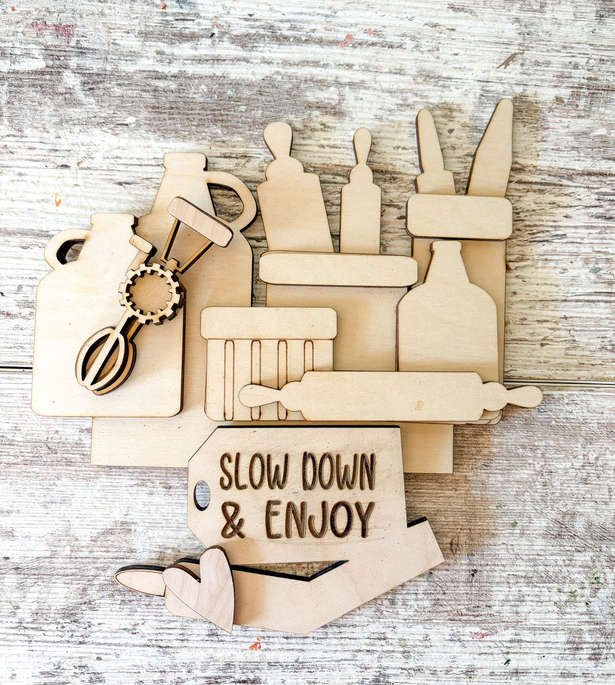 Interchangeable Drawer Slow Down and Enjoy Set