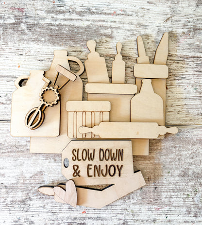 Interchangeable Drawer Slow Down and Enjoy Set