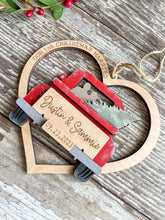 Load image into Gallery viewer, Our First Christmas Married Personalized Ornament
