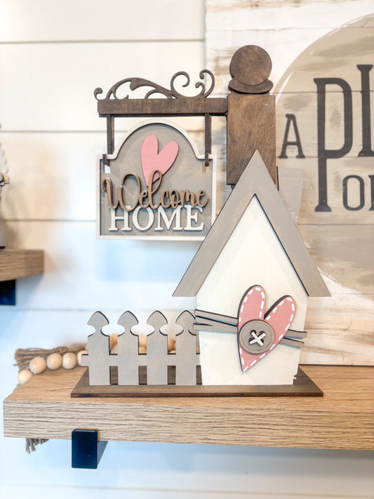 Welcome Home DIY Post Interchangeable