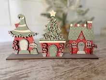 Load image into Gallery viewer, Whimsical Christmas Houses
