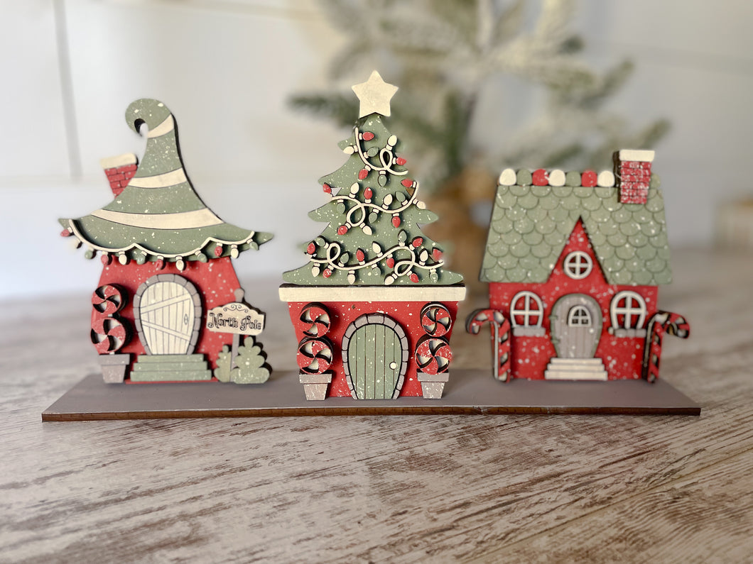 Whimsical Christmas Houses