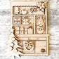 Christmas Bookshelves DIY Kits