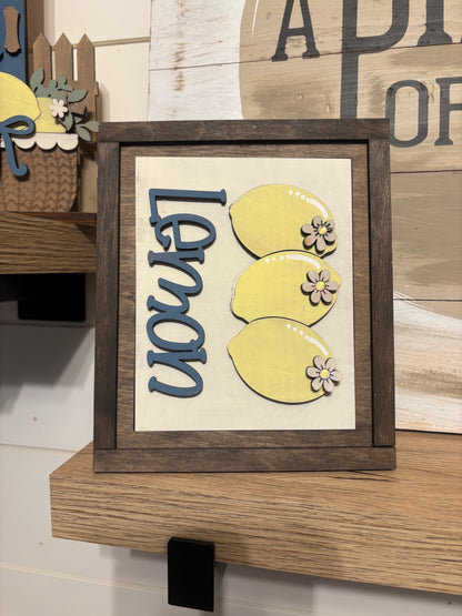 Lemon Trio Signs