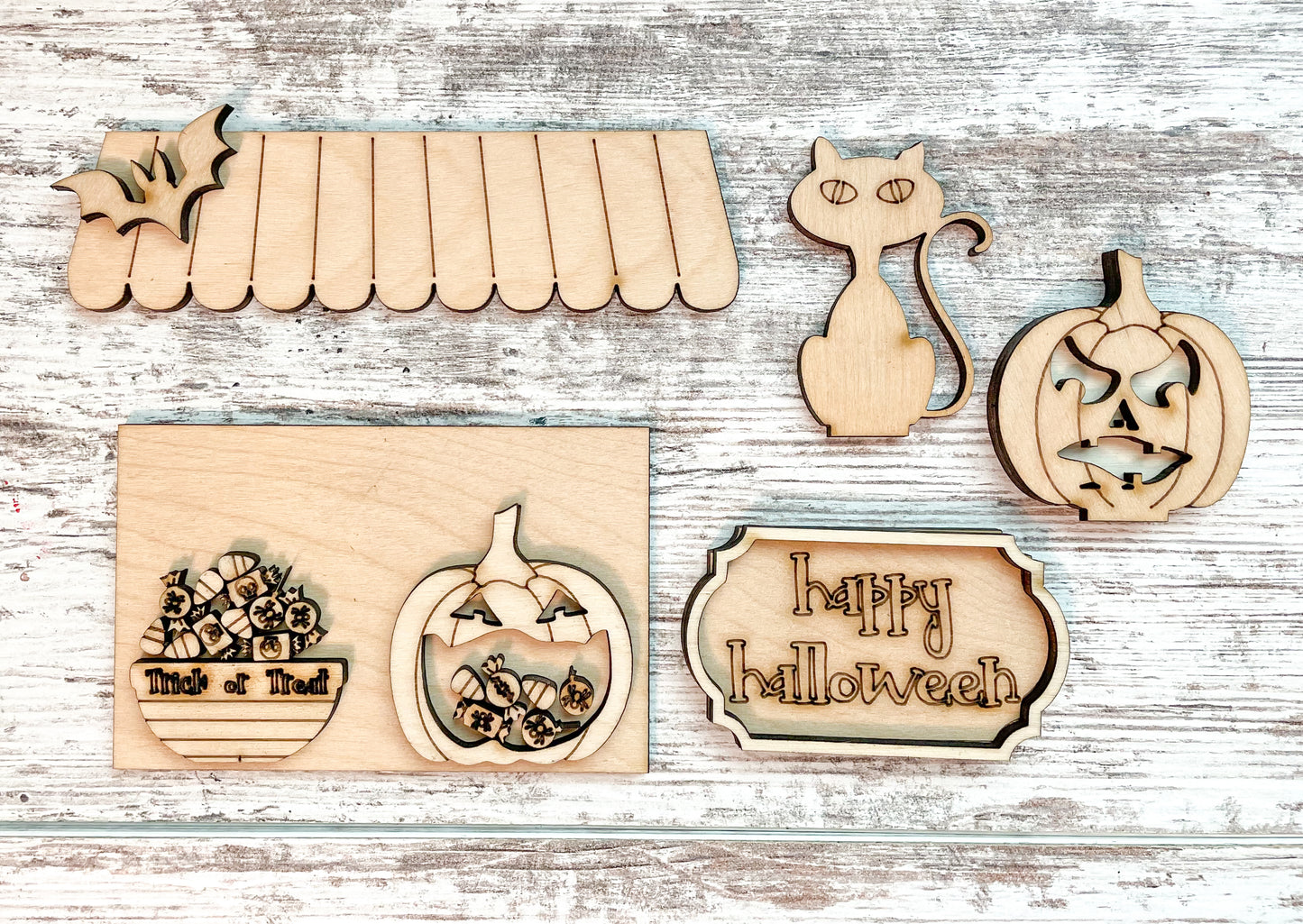 DIY Interchangeable Market Stand Halloween Edition