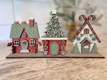 Load image into Gallery viewer, Whimsical Christmas Houses
