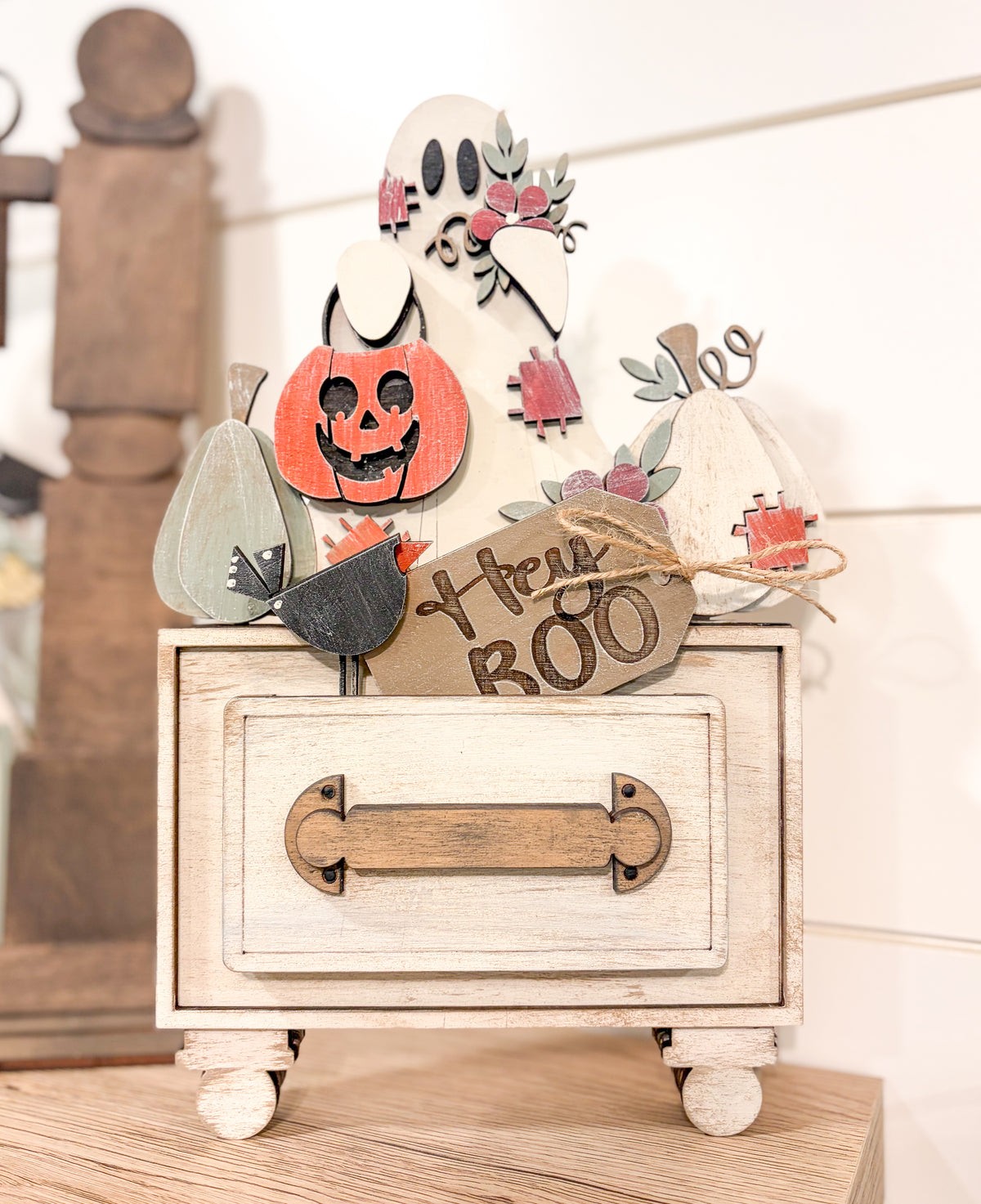 Interchangeable Drawer Hey Boo Set