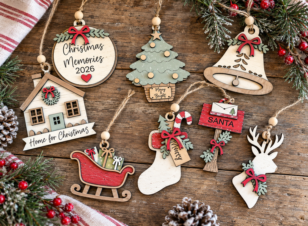 A Pinch of Salt Christmas Memories Ornament Box