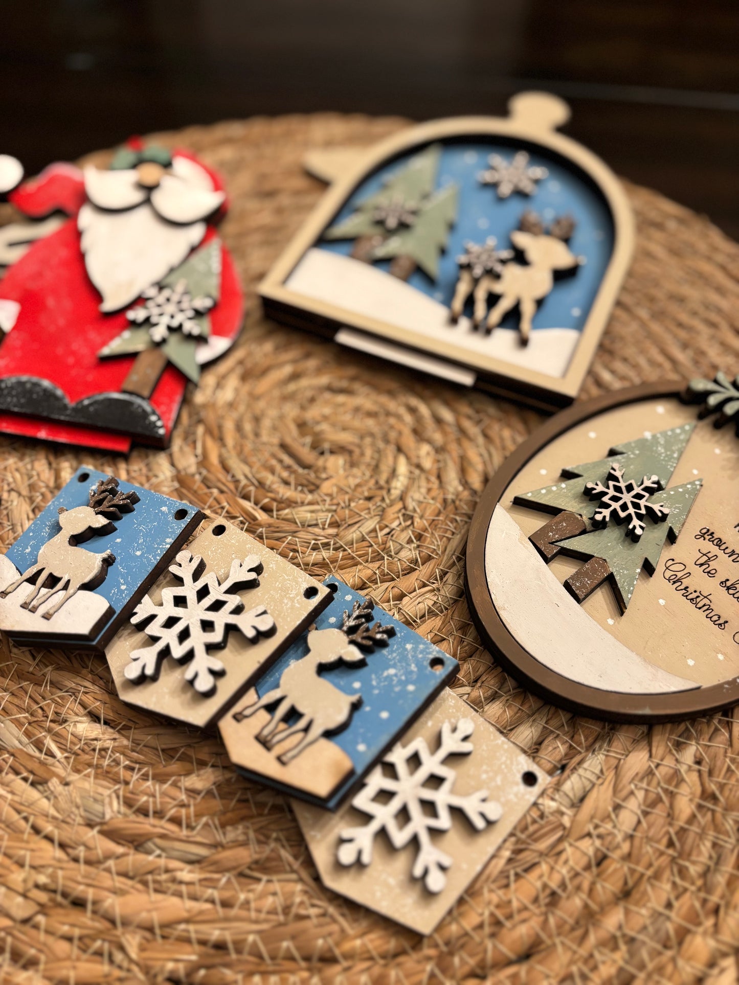 Reindeer Tiered Tray DIY Kit