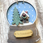 Snowglobe Personalized Ornament