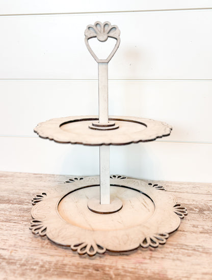 Decorative Tray DIY Kit | Farmhouse Wood Tray