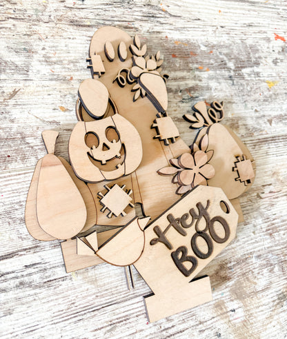 Interchangeable Drawer Hey Boo Set