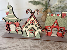 Load image into Gallery viewer, Whimsical Christmas Houses
