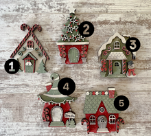 Load image into Gallery viewer, Whimsical Christmas Houses
