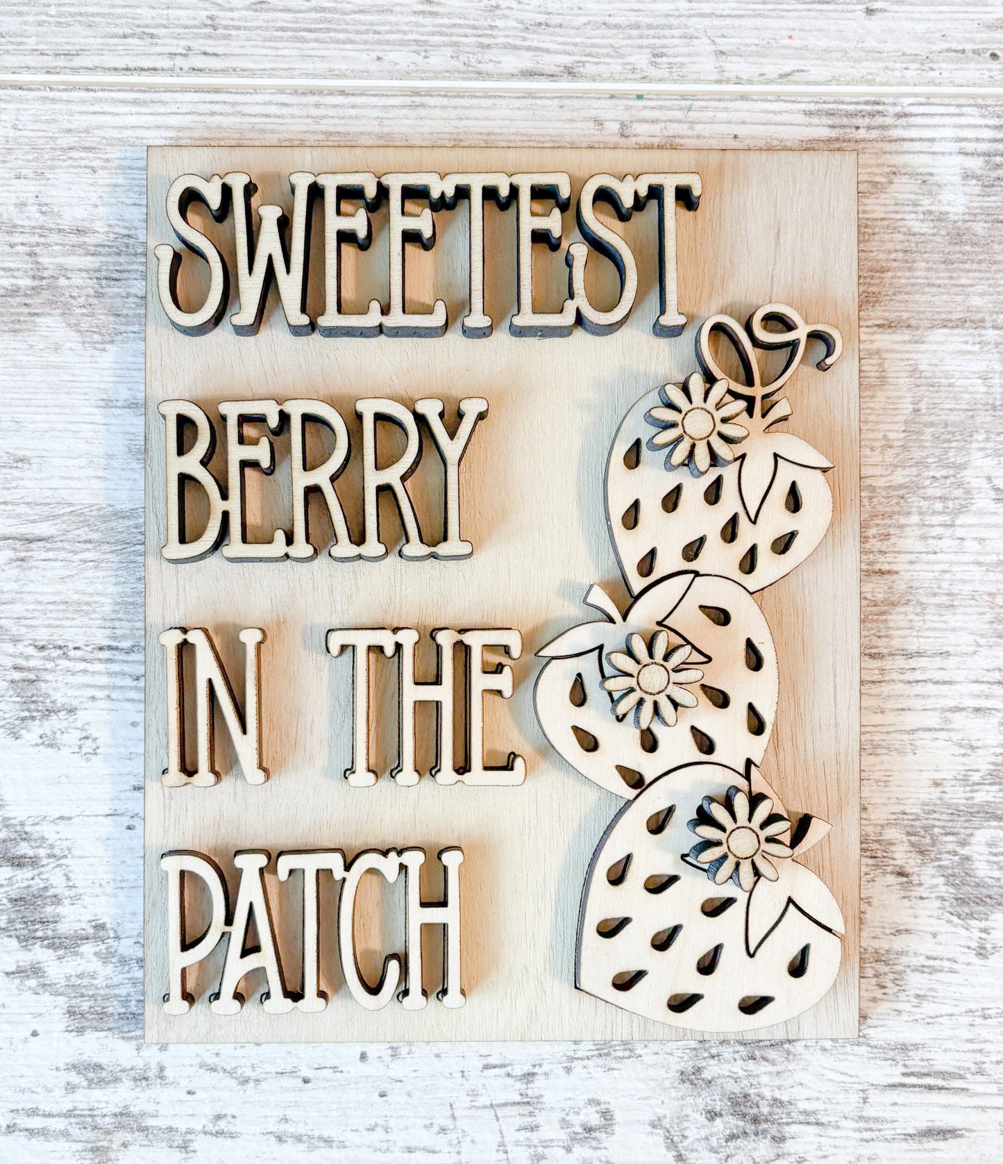 Strawberry Trio Signs