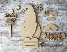 Load image into Gallery viewer, Santa Gnome Shelf Sitter
