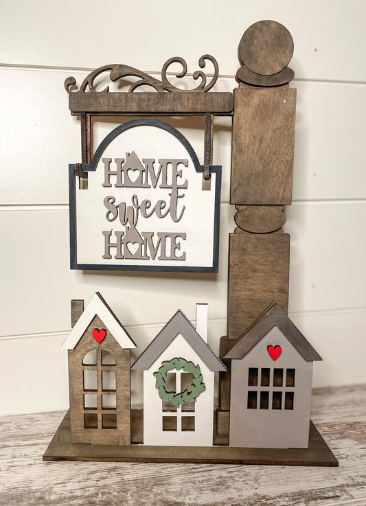 Home Sweet Home DIY Post Interchangeable