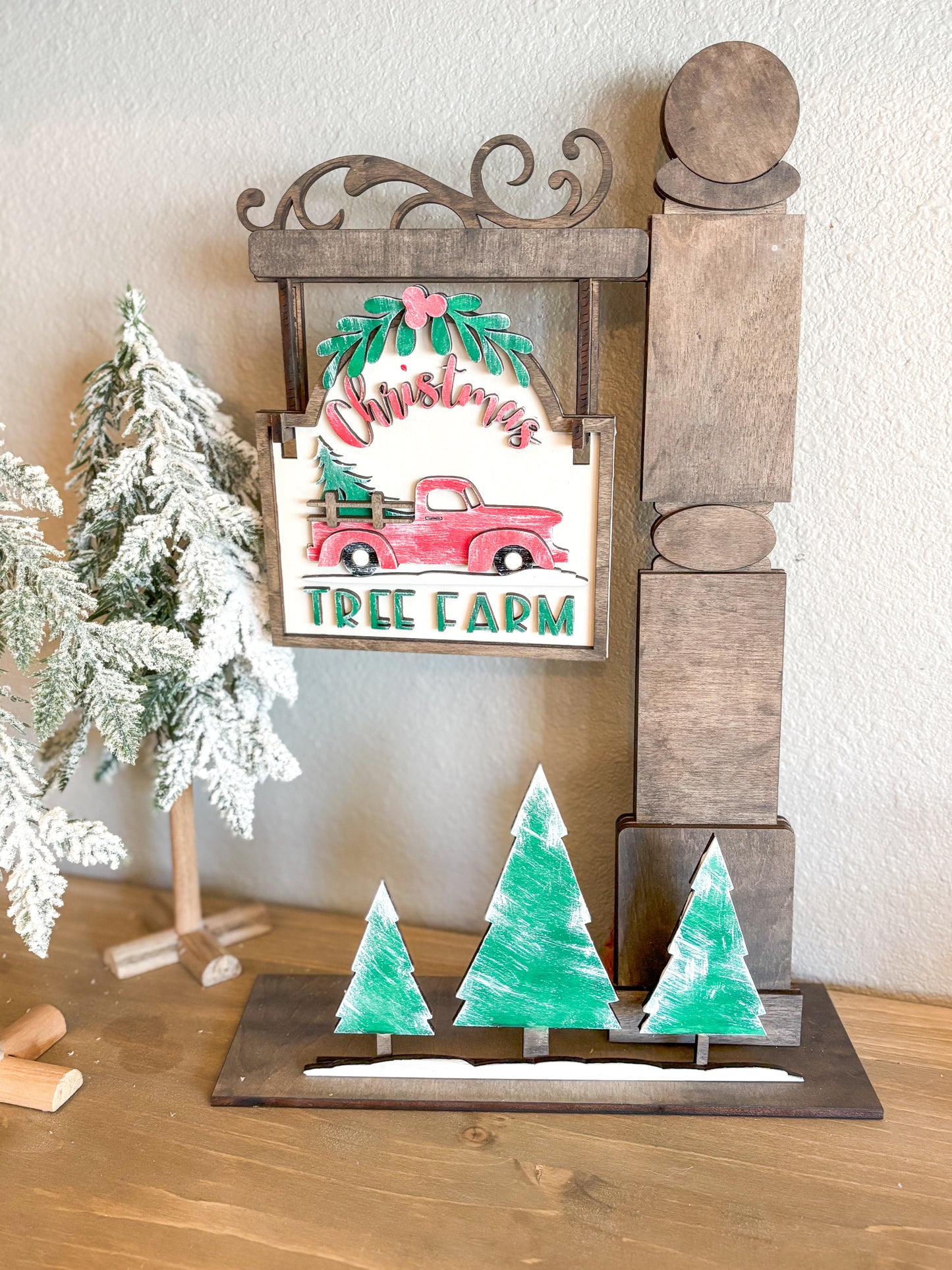 Christmas Tree Farm DIY Post Interchangeable