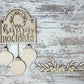Happy Holidays DIY Post Interchangeable