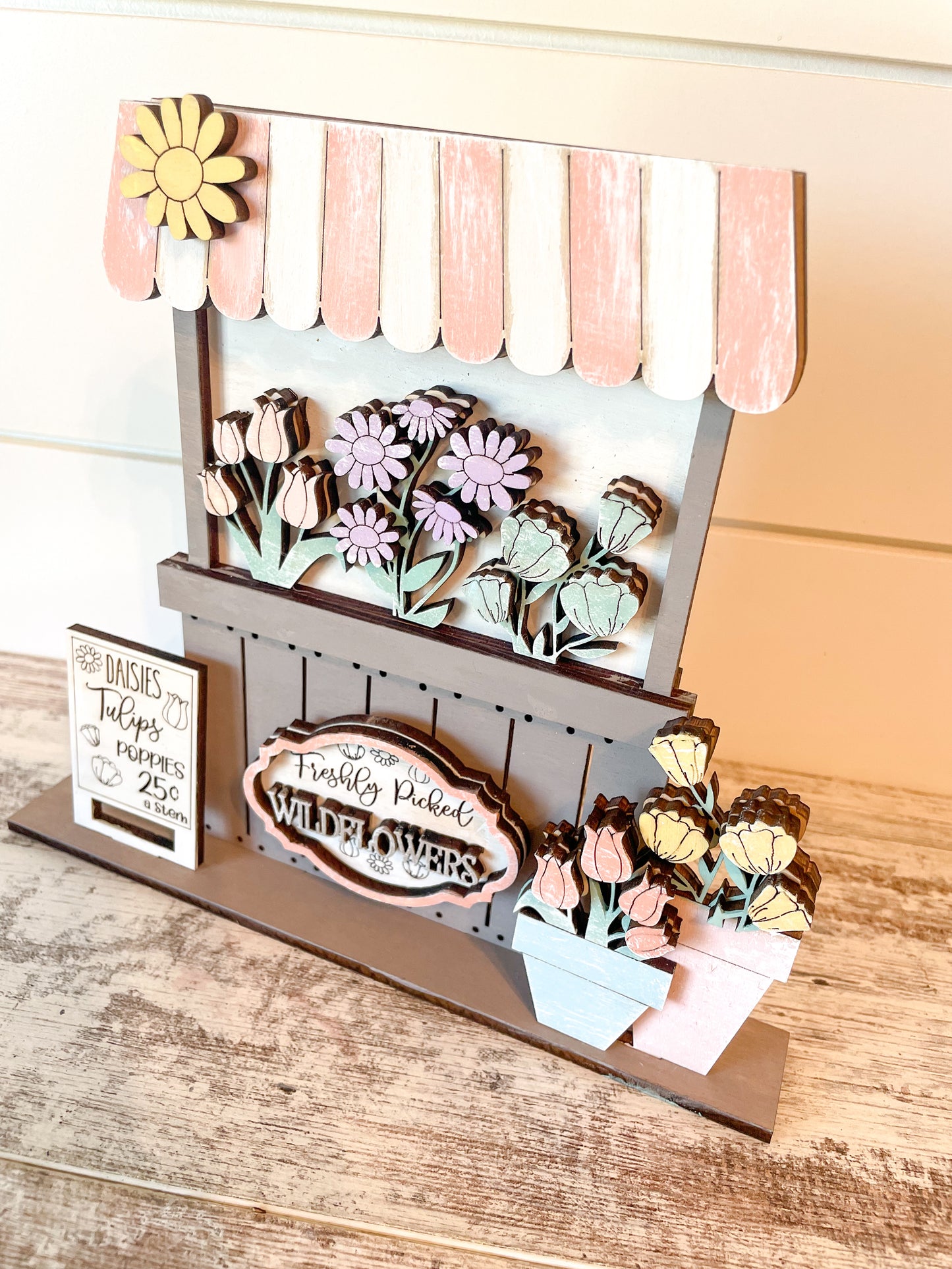 DIY Interchangeable Market Stand Spring