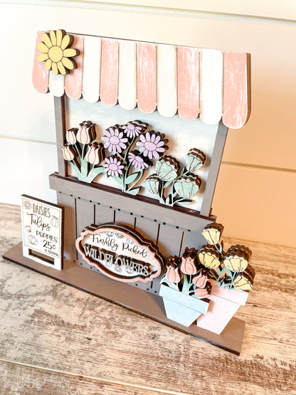 DIY Interchangeable Market Stand Spring