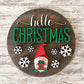 Hello Christmas Gnome Door Hanger DIY Kit