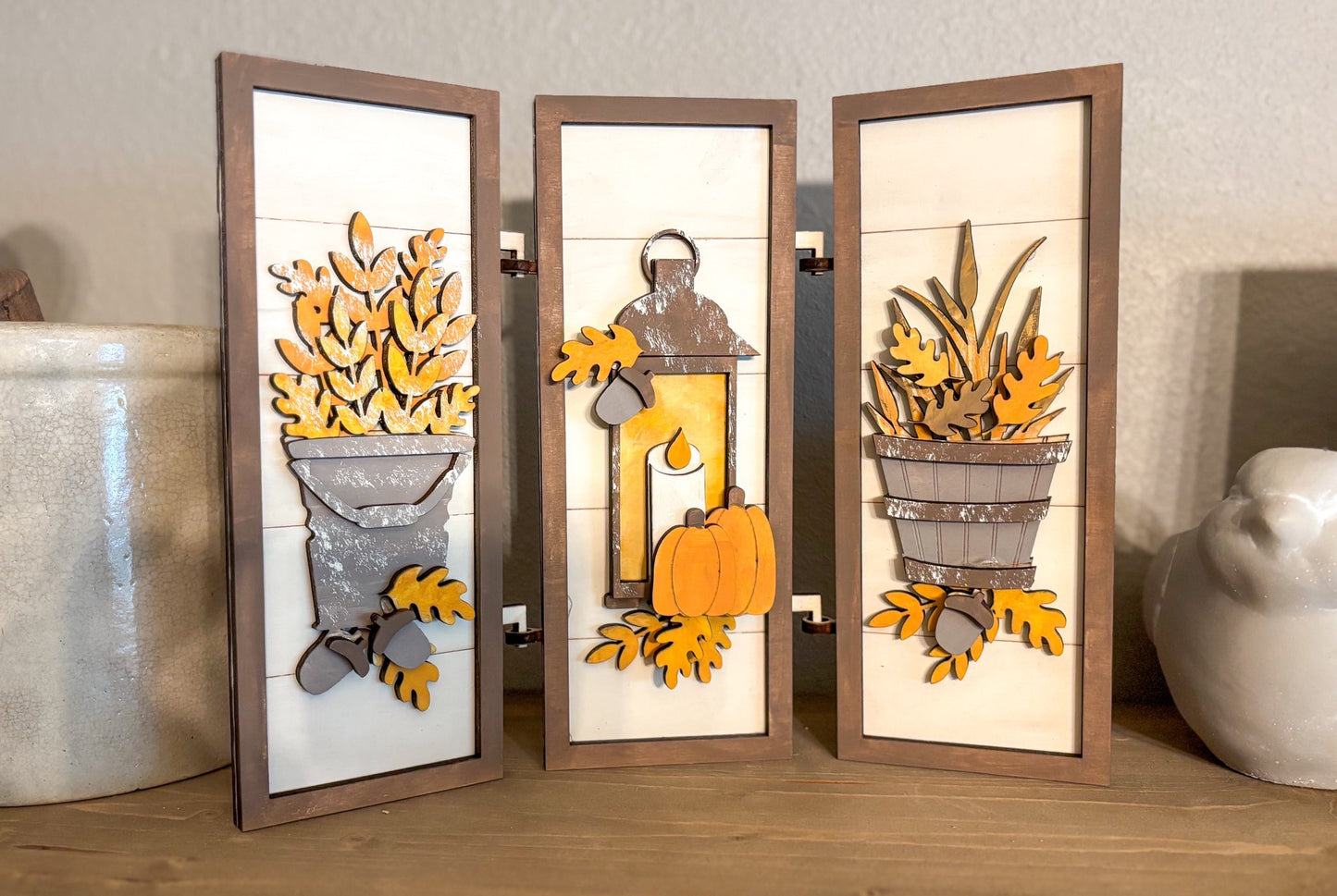 Fall Trio Sign DIY Kit