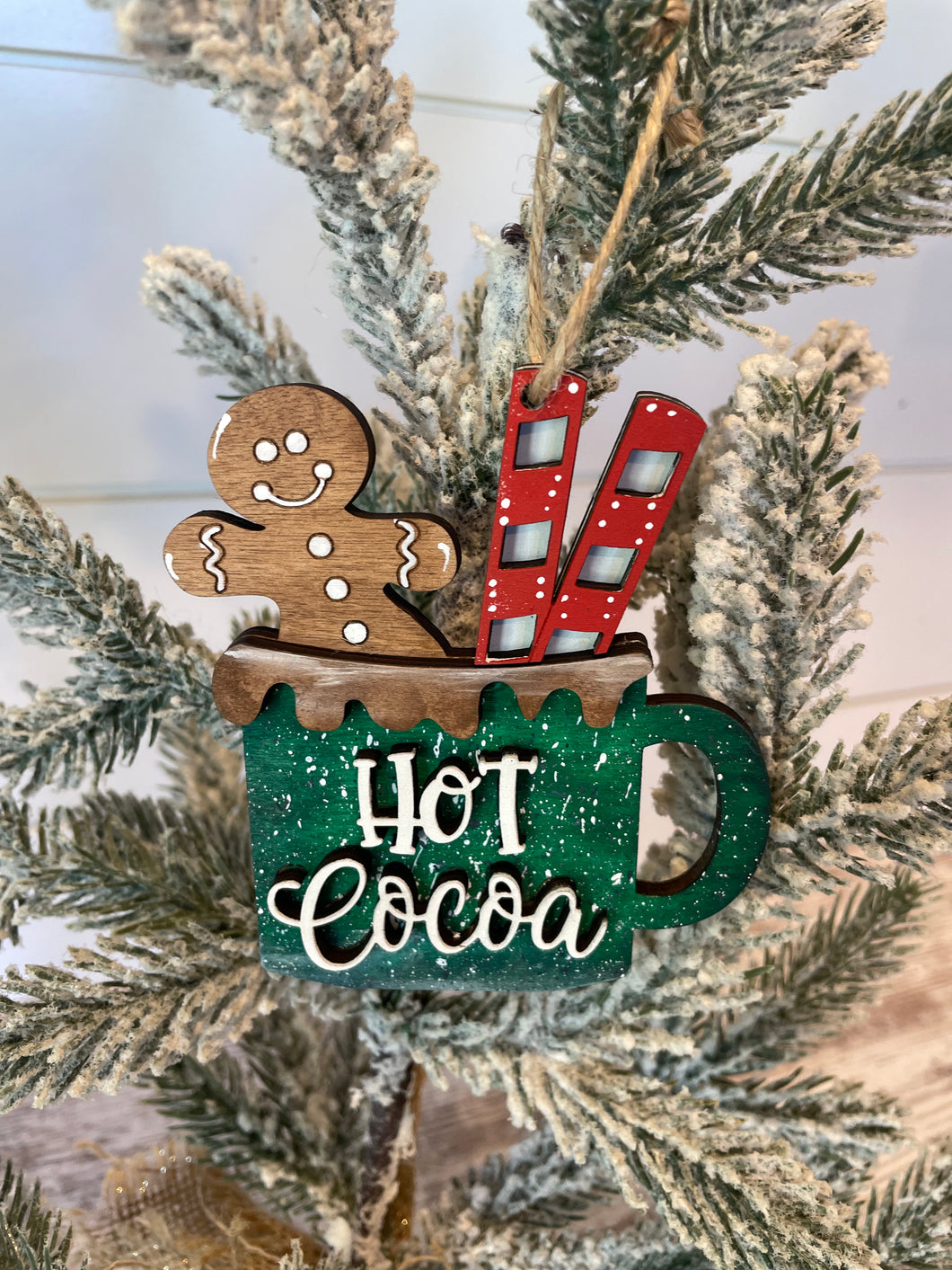 Hot Cocoa DIY Ornament