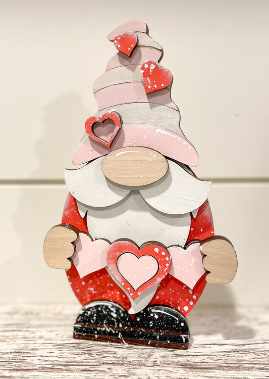 Valentine’s Gnome DIY Shelf Sitter