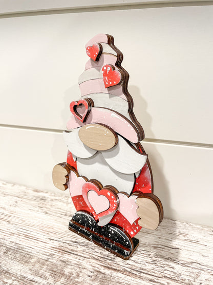Valentine’s Gnome DIY Shelf Sitter