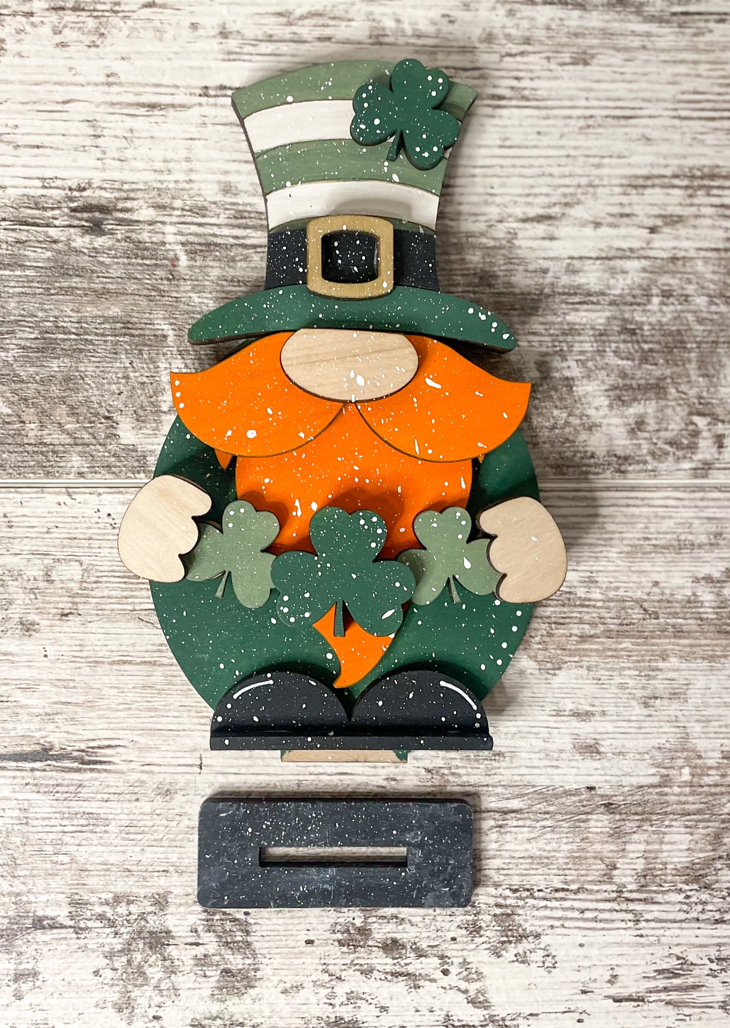 St. Patrick’s DIY Gnome Shelf Sitter