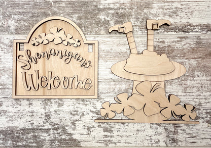 St. Patrick’s Day DIY Post Interchangeable