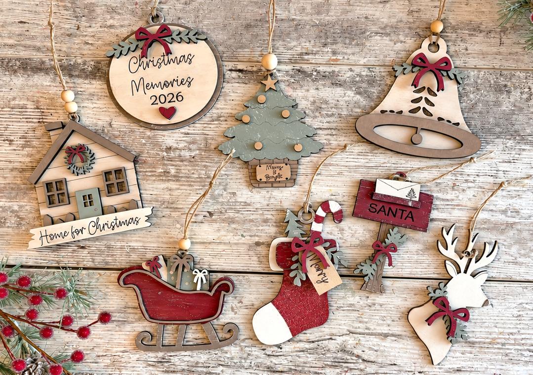 A Pinch of Salt Christmas Memories Ornament Box