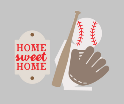 Porch Leaner Interchangeable Baseball Add On DIY Kit