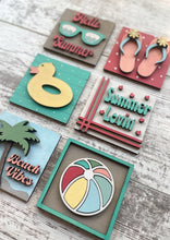 Load image into Gallery viewer, Summer Mini Signs
