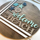 Welcome to the Beach Door Hanger DIY Kit