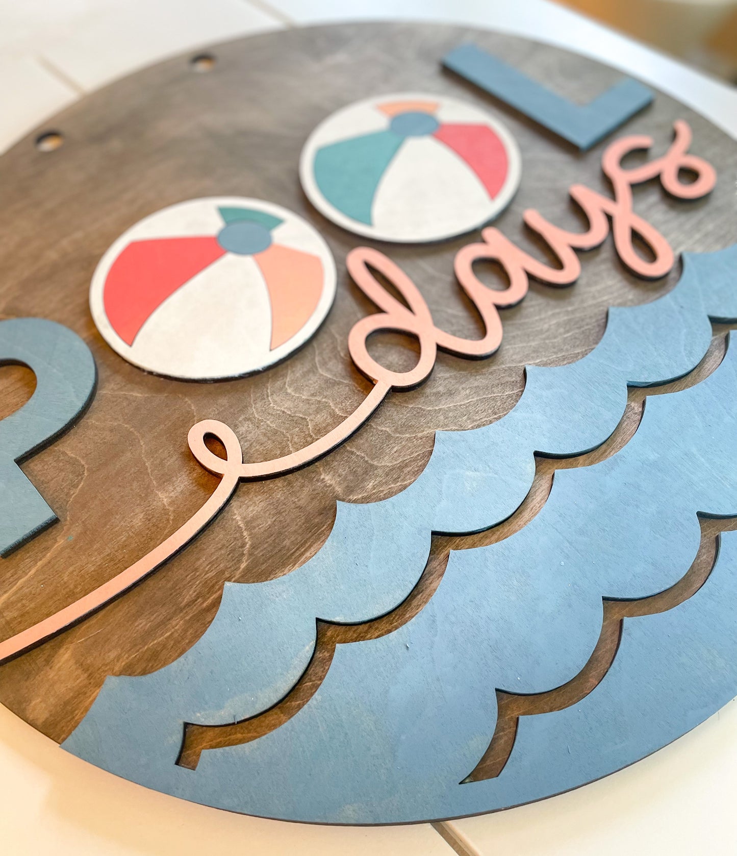 Pool Days Door Hanger DIY Kit