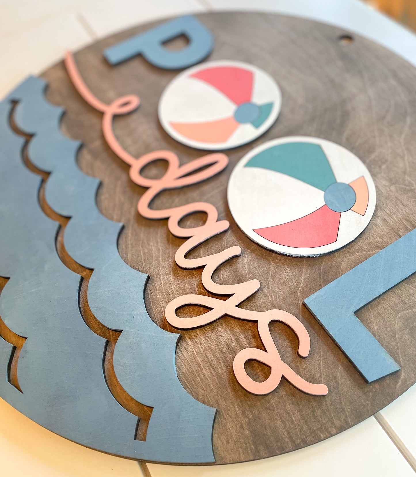 Pool Days Door Hanger DIY Kit
