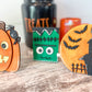 Pumpkin, Frankenstein and House  Halloween Stand Up DIY Kit Sign