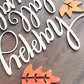 Happy Fall Y’all Door Hanger DIY Kit
