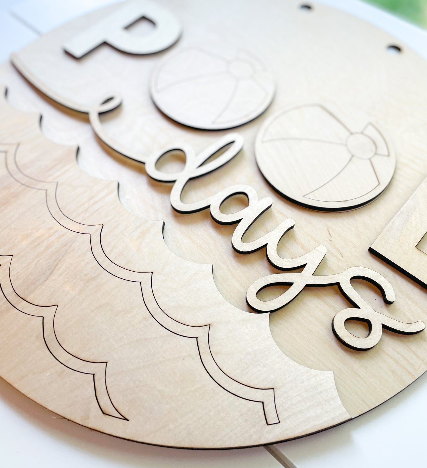 Pool Days Door Hanger DIY Kit